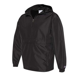 Champion Men's Black Packable Hoodie Jacket
